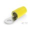 Te Connectivity Ring Terminal, 3/8 in Stud Size, 76.3 mmÂ², Nylon Insulated, Yellow 324084 - alternate 1